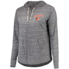 Baltimore Orioles Soft as a Grape Women's Plus Size Infield Fly Full Zip Hoodie - Heathered Black
