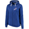 Los Angeles Dodgers Soft as a Grape Women's Plus Size Pennant Race Full-Zip Hoodie - Royal