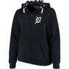 Detroit Tigers Soft as a Grape Women's Plus Size Pennant Race Full-Zip Hoodie - Navy