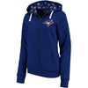 Toronto Blue Jays Soft as a Grape Women's Line Drive Full-Zip Hoodie - Royal
