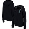 Seattle Mariners Soft as a Grape Women's Line Drive Full-Zip Hoodie - Navy