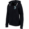 Seattle Mariners Soft as a Grape Women's Line Drive Full-Zip Hoodie - Navy