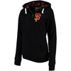 San Francisco Giants Soft as a Grape Women's Line Drive Full-Zip Hoodie - Black