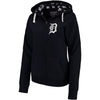 Detroit Tigers Soft as a Grape Women's Line Drive Full-Zip Hoodie - Navy