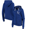 Kansas City Royals Soft as a Grape Women's Line Drive Full-Zip Hoodie - Royal