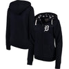 Detroit Tigers Soft as a Grape Women's Line Drive Full-Zip Hoodie - Navy