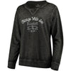 Chicago White Sox Soft as a Grape Women's Home Run Swing Sweatshirt - Black
