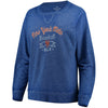 New York Mets Soft as a Grape Women's Home Run Swing Sweatshirt - Royal