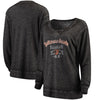 Baltimore Orioles Soft as a Grape Women's Home Run Swing Sweatshirt - Black