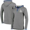 Los Angeles Dodgers Mitchell & Ness Seal The Win Hoodie - Gray