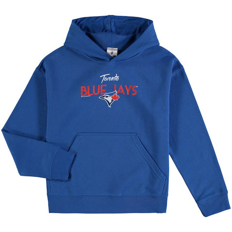Toronto Blue Jays Soft as a Grape Youth Around the Horn Hoodie - Royal