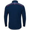 Cleveland Indians Majestic Big & Tall 643 Half-Zip Pullover Jacket - Navy