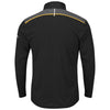 Pittsburgh Pirates Majestic Big & Tall 643 Half-Zip Pullover Jacket - Black
