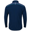 Seattle Mariners Majestic Big & Tall 643 Half-Zip Pullover Jacket - Navy
