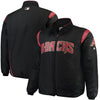 Arizona Diamondbacks Majestic Big & Tall On-Field Premier Full-Zip Jacket - Black
