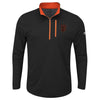 San Francisco Giants Majestic Big & Tall 643 Half-Zip Pullover Jacket - Black