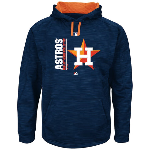 Houston Astros Majestic Big & Tall Team Icon Streak Hoodie - Navy