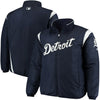 Detroit Tigers Majestic Big & Tall On-Field Premier Full-Zip Jacket - Navy