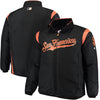 San Francisco Giants Majestic Big & Tall On-Field Premier Full-Zip Jacket - Black
