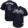 Freddie Freeman Atlanta Braves Majestic Big & Tall Alternate Cool Base Replica Player Jersey - Navy