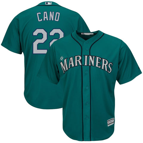 Robinson Cano Seattle Mariners Majestic Big & Tall Alternate Cool Base Replica Player Jersey