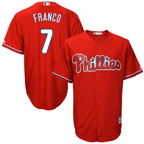 Maikel Franco Philadelphia Phillies Majestic Big & Tall Fashion Cool Base Replica Player Jersey