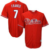 Maikel Franco Philadelphia Phillies Majestic Big & Tall Fashion Cool Base Replica Player Jersey