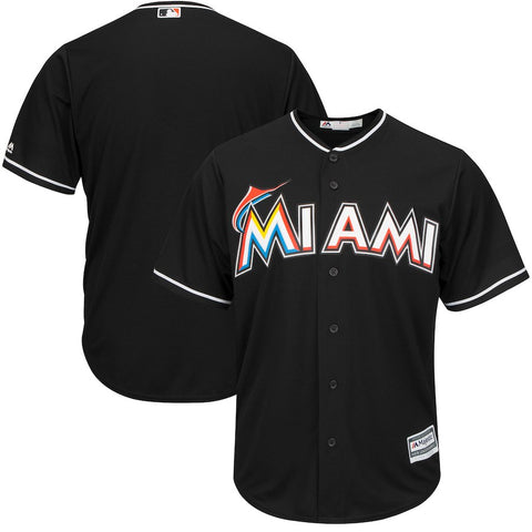 Miami Marlins Majestic Big & Tall Alternate Cool Base Replica Team Jersey