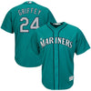 Ken Griffey Jr. Seattle Mariners Majestic Big & Tall Alternate Cool Base Replica Player Jersey - Green