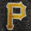 Pittsburgh Pirates Majestic Youth Winning Streak Marled Full-Zip Hoodie - Black