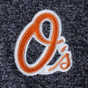 Baltimore Orioles Majestic Youth Winning Streak Marled Full-Zip Hoodie - Black