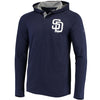 San Diego Padres Under Armour Charged Henley Pullover Hoodie - Navy