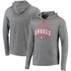 Los Angeles Angels Under Armour Tri-Blend Pullover Hoodie - Heathered Gray