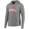 Los Angeles Angels Under Armour Tri-Blend Pullover Hoodie - Heathered Gray