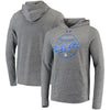 Los Angeles Dodgers Under Armour Tri-Blend Pullover Hoodie - Heathered Gray