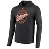 Baltimore Orioles Under Armour Tri-Blend Pullover Hoodie - Black