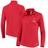 Los Angeles Angels Under Armour Women's Team Logo Half-Zip Performance Jacket - Red