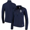Tampa Bay Rays Under Armour Women's Team Logo Half-Zip Performance Jacket - Navy