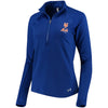 New York Mets Under Armour Women's Team Logo Half-Zip Jacket - Royal