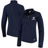 San Diego Padres Under Armour Women's Team Logo Half-Zip Performance Jacket - Navy