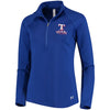 Texas Rangers Under Armour Women's Team Logo Half-Zip Performance Jacket - Royal