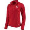 Cincinnati Reds Under Armour Women's Team Logo Half-Zip Jacket - Red