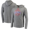 Texas Rangers Under Armour Tri-Blend Pullover Hoodie - Heathered Gray