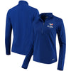 Toronto Blue Jays Under Armour Women's Team Logo Half-Zip Jacket - Royal