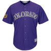 Colorado Rockies Majestic 2017 Spring Training Cool Base Team Jersey - Purple