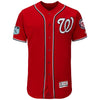 Washington Nationals Majestic 2017 Spring Training Authentic Flex Base Team Jersey - Scarlet