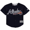Atlanta Braves Majestic Preschool Alternate Official Cool Base Team Jersey - Navy
