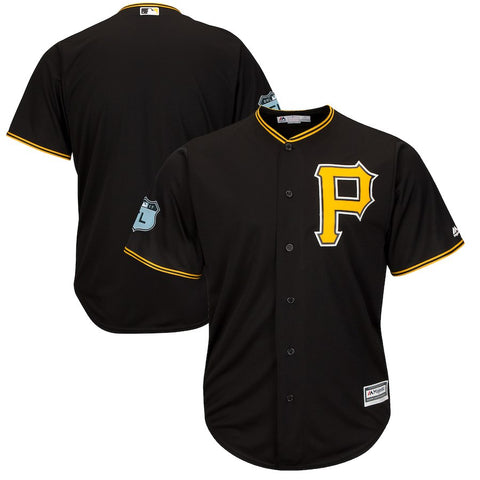 Pittsburgh Pirates Majestic 2017 Spring Training Cool Base Team Jersey - Black