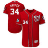 Bryce Harper Washington Nationals Majestic 2017 Spring Training Authentic Flex Base Player Jersey - Scarlet