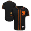San Francisco Giants Majestic 2017 Spring Training Authentic Flex Base Team Jersey - Black